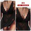 Women's Ladies Sexy Lace Sling Bra Panties Mesh Stitched Lace Pendant Butterfly Four-piece Split Sexy Suit