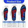 Magnetic Acupressure Massage Shoe Insoles - Shock-Absorbing EVA Cushion, Breathable Non-Slip Design for Arch Support & Foot Cushioned Comfort Insole
