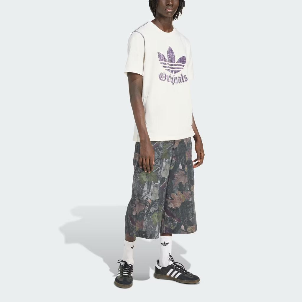 adidas Maglietta Grafica Originals Alla Moda Versatile Trendy Manica Corta Maglietta Uomo Top JY2760