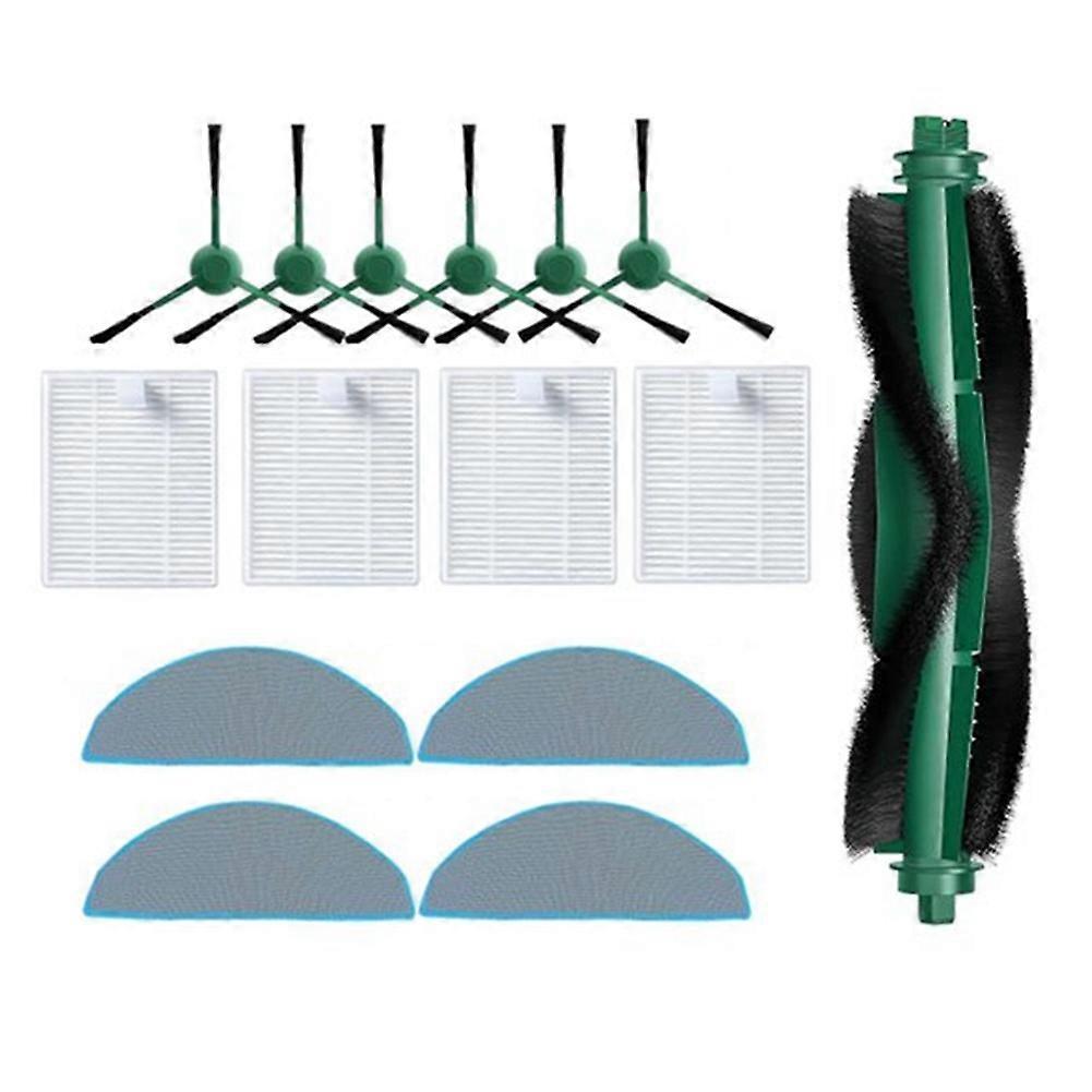 15PCS for IRobot Roomba 105 Vac / 105 Combo / 105 Combo+ / 104 Combo /Q052 Spare Parts Vacuum Brush Filter Mop Cloth