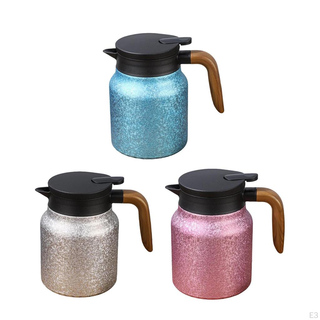 Stainless Steel Thermal Carafe Water Bottle Compact Portable Insulated Insulation Teapot