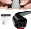 Universal Car Seals Sealant Strips Auto Rubber Door Sealing Interior Doors Seal Strip Automobiles Noise Insulation Weatherstrip