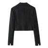 Spring 2025 Women's Suede Textured Short Coat: Versatile, Casual, and Stylish
