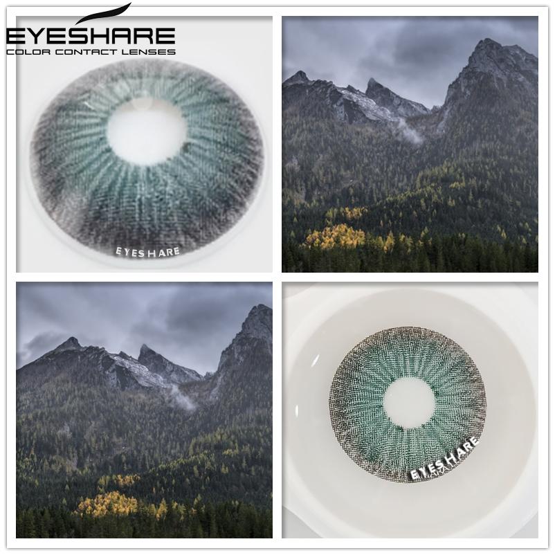 Eyeshare ფერადი კონტაქტური ლინზები 1 წყვილი NEW York PRO სერიის სილამაზის მოსწავლეები ფერადი კონტაქტური ლინზები კოსფლეისთვის ფერადი კონტაქტური ლინზები თვალებისთვის
