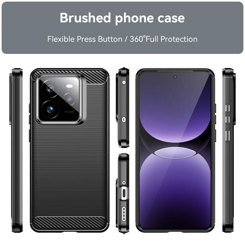 For Cover Realme GT 7 Pro Case Realme GT7 Pro Anti-knock Soft Silicone Carbon Fiber Back Case For Realme GT 7 Pro Case 6.78 inch