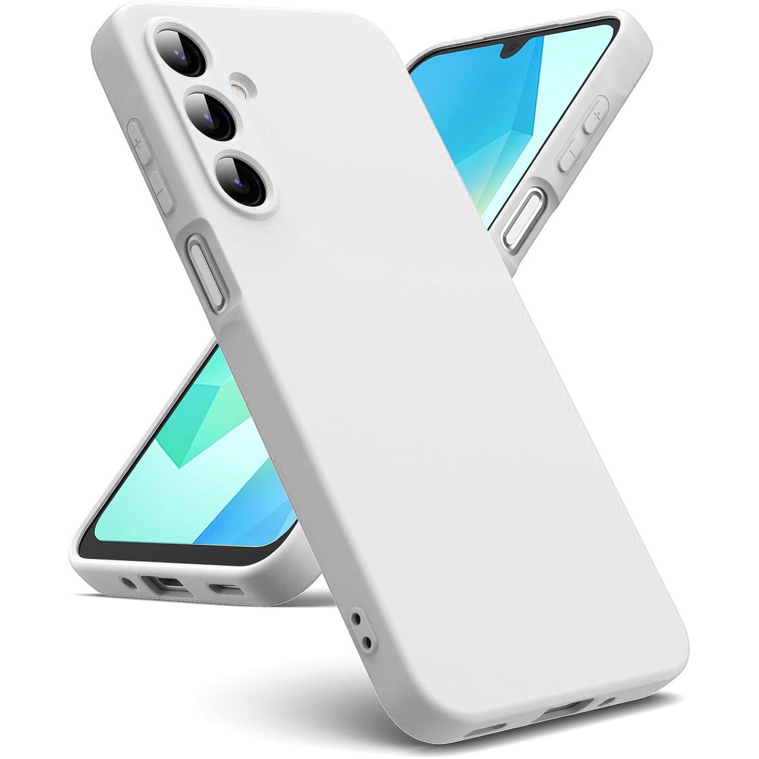 

Розкішний рідкий силіконовий чохол для Samsung Galaxy A56 A36 A26 A16 A06 A05 A05S A15 A25 A35 A55 A04 A04E A04S A14 A24 A34 A54 М який гумовий чохол Бампер Samsung Galaxy A35