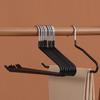 10Pcs Household Nano-Coated Non-Slip Goose-Shaped Pants Hangers, Simple Stainless Steel Pants Hangers, Suitable for Both Dry and Wet Use