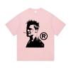 Fight Club Tyler Durden T-shirt Grafica Uomo Donna Moda Vintage Streetwear Maschile Casual T-shirt in Cotone Unisex a Maniche Corte
