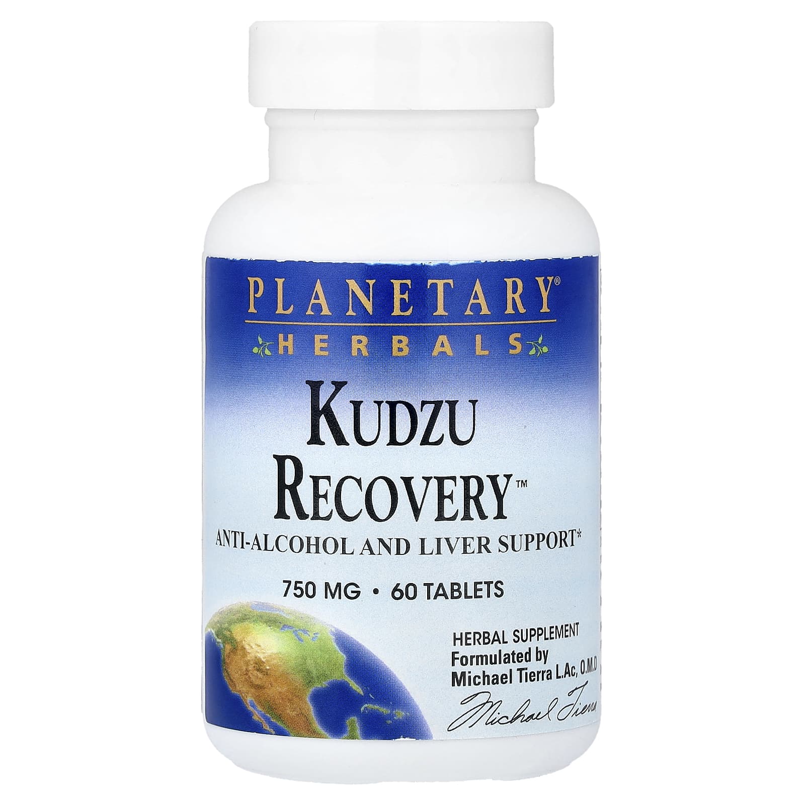 

Planetary Herbals, Kudju Recovery™, 60 Tablets