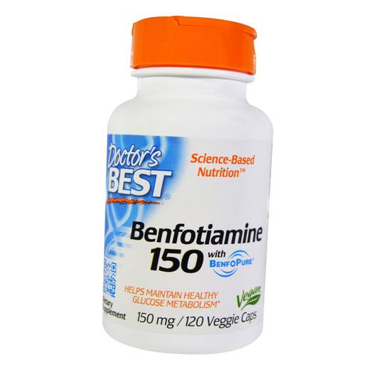 Бенфотиамин, Benfotiamine 150, Doctor's Best (72327013)