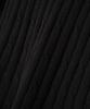 KNITTED (W) Linen Cable Collar Crop Half Knit Black