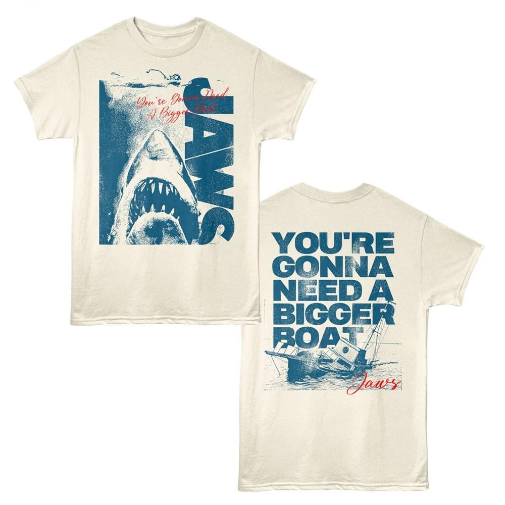 Jaws Bigger Boat Needed Men T Shirt XXXXL