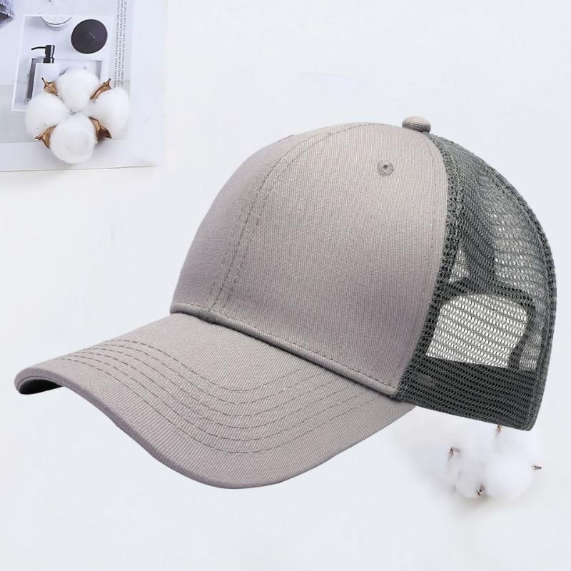 Cotton Baseball Net Cap Summer Travel Shade Sun Protection Cap Embroidery