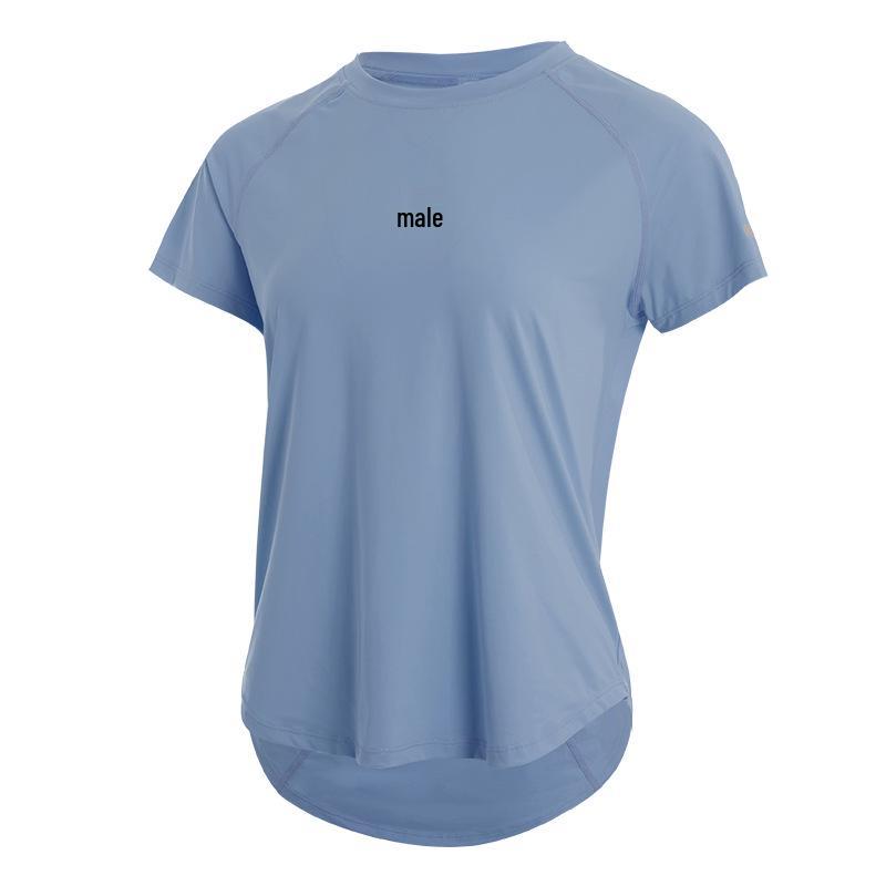 Damen Schnelltrocknendes Reflektierendes Mesh-Top - Atmungsaktives Rundhals Kurzarm für Laufen & Aerobic