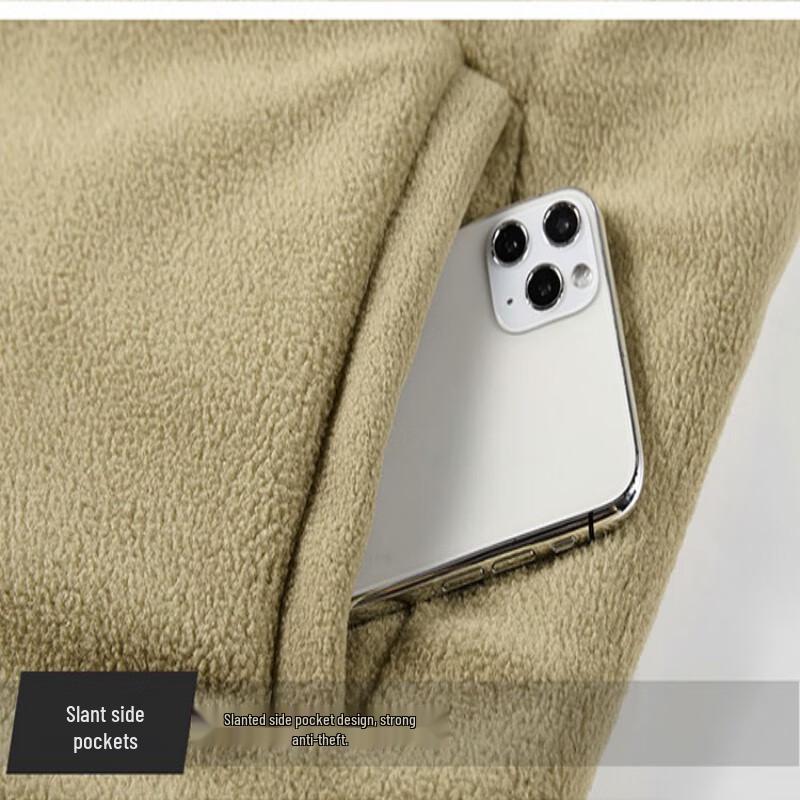 Maoren Men's Stand Collar Fleece Vest