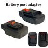 Adapter Baterii Litowej do Narzędzi Elektrycznych Trwały Bezpieczny Przetwornik Mocy 1 szt. Uniwersalne Dopasowanie do Modyfikacji Wiertarki Bezprzewodowej Użytek Domowy