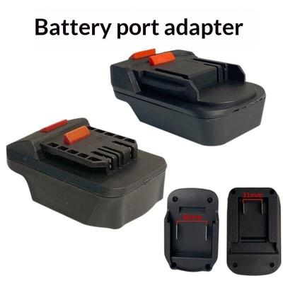 Adaptateur de Batterie Lithium pour Outil Électrique Durable Sûr Convertisseur de Puissance 1 Pièce Ajustement Universel pour Modification de Perceuse Sans Fil Usage Domestique