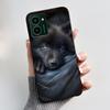 Weiche TPU Hülle für Nokia HMD Pulse Pro Pulse+ Plus Luxuriös Niedlich Liebe Hase Lustig Schwarzes Silikon Schutzhülle Rückseite Handyhülle