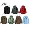 Dog Holder Hoodie Women Pet Carrier with Front Side Pockets, Solid Color Casual Hooded Loose Fit Sweatshirt Sweatshirt, Cat Carrying Pouch