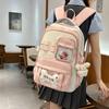 Fashion Teen Backpack With Contrast Colors And Spacious Interior For Use Daily