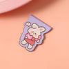4Pcs Magnetic Bookmarks Thin Double-Sided Cartoon Book Markers Cute Page Holders Compact And Portable Page Holder for Students Reading Book