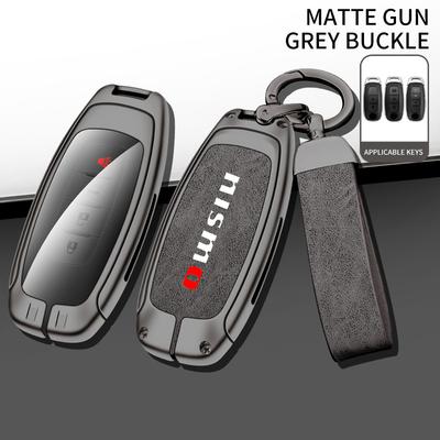 Car Key Case Cover for Nismo Logo Qashqai J11 J12 Teana Altima Ariya Juke Murano Micra Kicks X-trail T32 T31 Accessories
