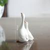 1Pc Large, Medium And Small Landscape Duck Mother And Duckling Decorations Pastoral Simulation Resin Duck Decorative Statues