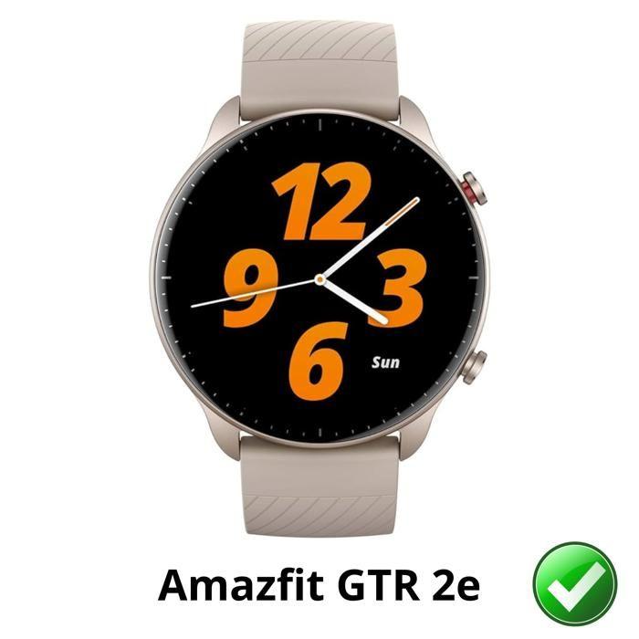 Screen Protector for Amazfit GTR 2e [3 Pack] Ultra Thin Resistant Protective Plastic Film Phonillico