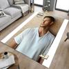 Man White Tshirt Carpet For Playroom Bedroom Living Room Sofa Home Decorkids Game Area Rug Nonslip Floor Mat