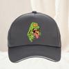 Ghostbuster Slimer Pizza Denim Hat Outdoor Adventures Hats Women Baseball Cap For Unisex Adjustable Hats