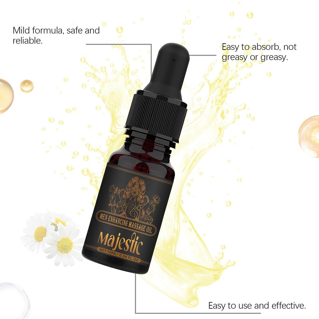 Men Enhancing Massage Oil,Male Enhancement Oil,Massage Oil,Improve Endurance,Help Hormones,effectively Improve Size,10ml