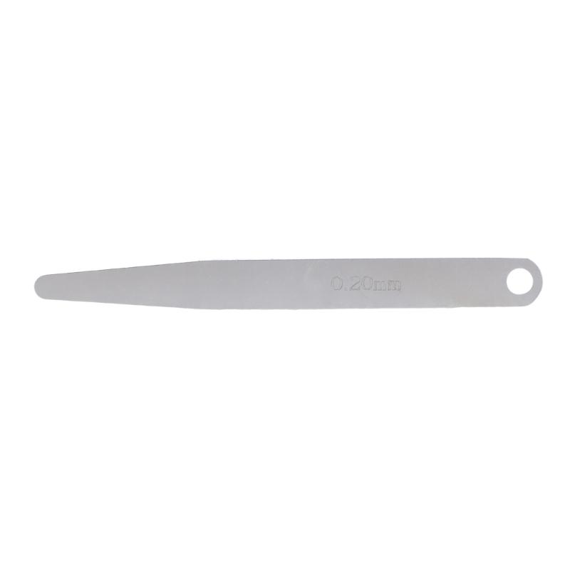 Precisions Feeler Gauge Single Piece High Accuracy Designs Measurement Tool Clear Scale for Engineers & DIY Enthusiasts