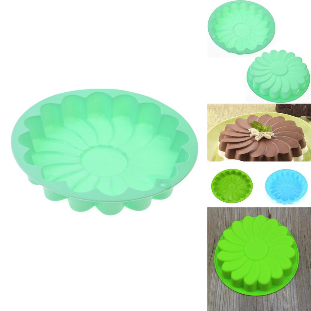 Silicone Large Flower Cake Mould For Creative Baking And Artistic Cake Decorations