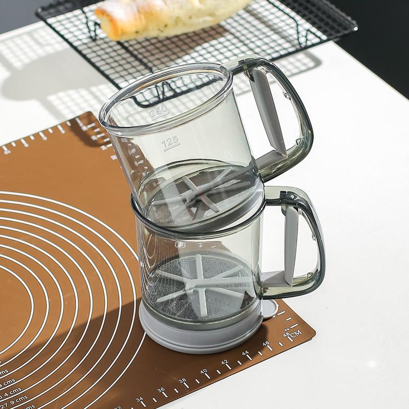 Popular Semi-Automatic Handheld Flour Sifter for Baking