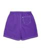 MARK GONZALES Nylon Stitch Detail Short - Purple