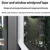 Window Insulation Kit - High Adhesive Weatherproof Tape for Draft Proofing, Windproof & Waterproof Winter Seal, No Residue
