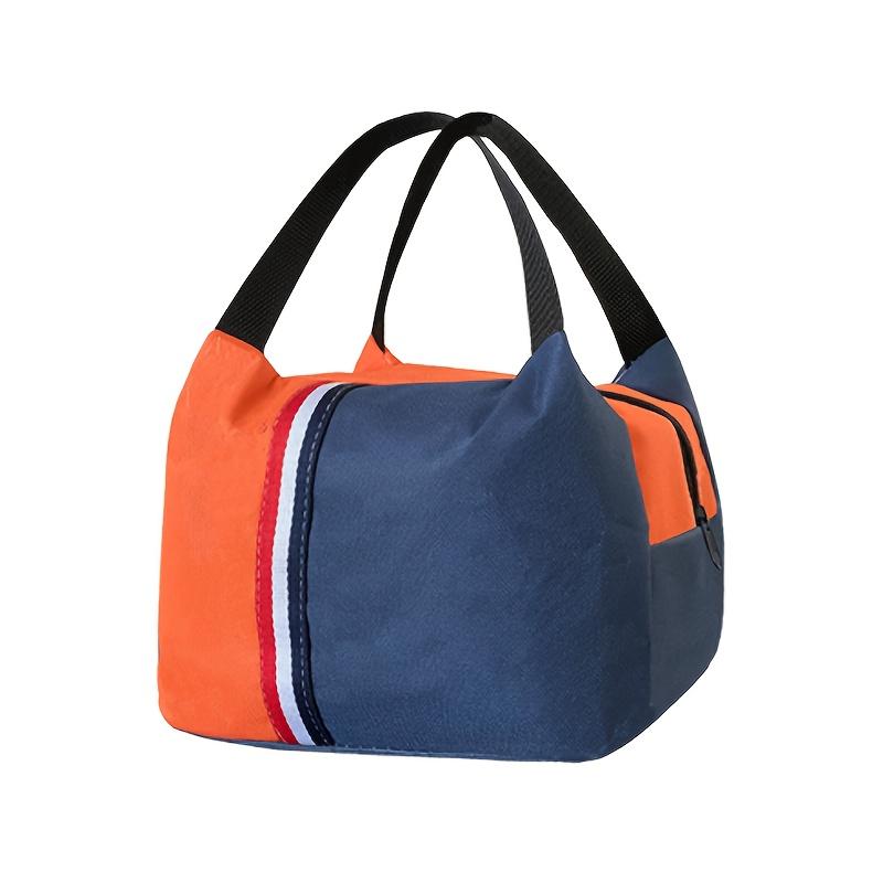 

8.5L Insulated Lunch Bag Portable Oxford Cloth Thermal Insulation Camping Picnic Office Work Lunch Carry Tote Bag 1 piece pack