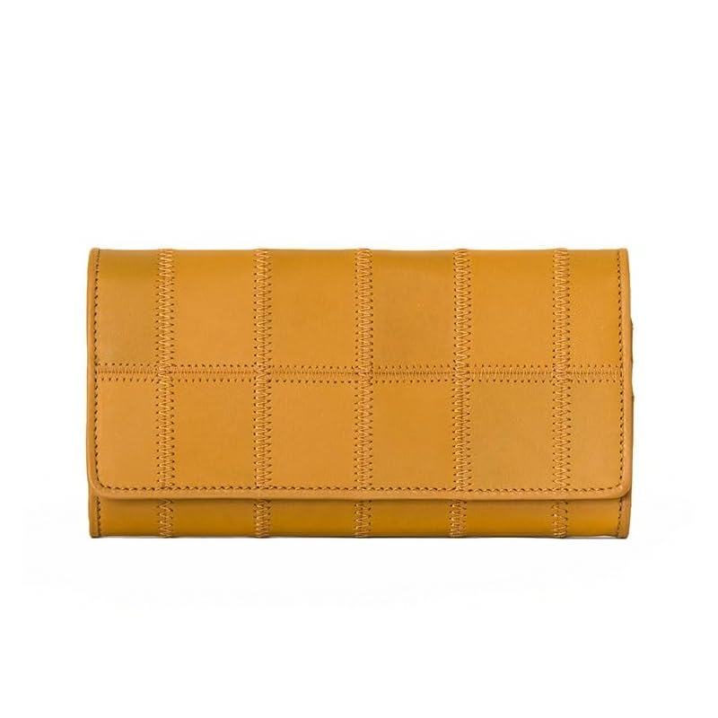 

[Tryon] official Manufactured by a baseball glove manufacturer flap type long wallet genuine leather bifold long wallet large capacity wallet With