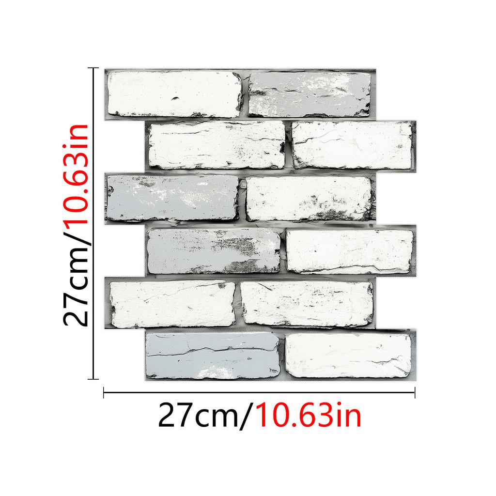 Special Shaped Marble Embossing Tiles Wall Sticker Kitchen Oil-Proof Bathroom Washbasin Art Mural Decals