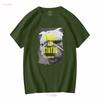 Chase And Status No More Idols Soft T Shirt Long Sleeves Vintage Washed Streetwear Stretched Designer Clothes Versatile Fashion