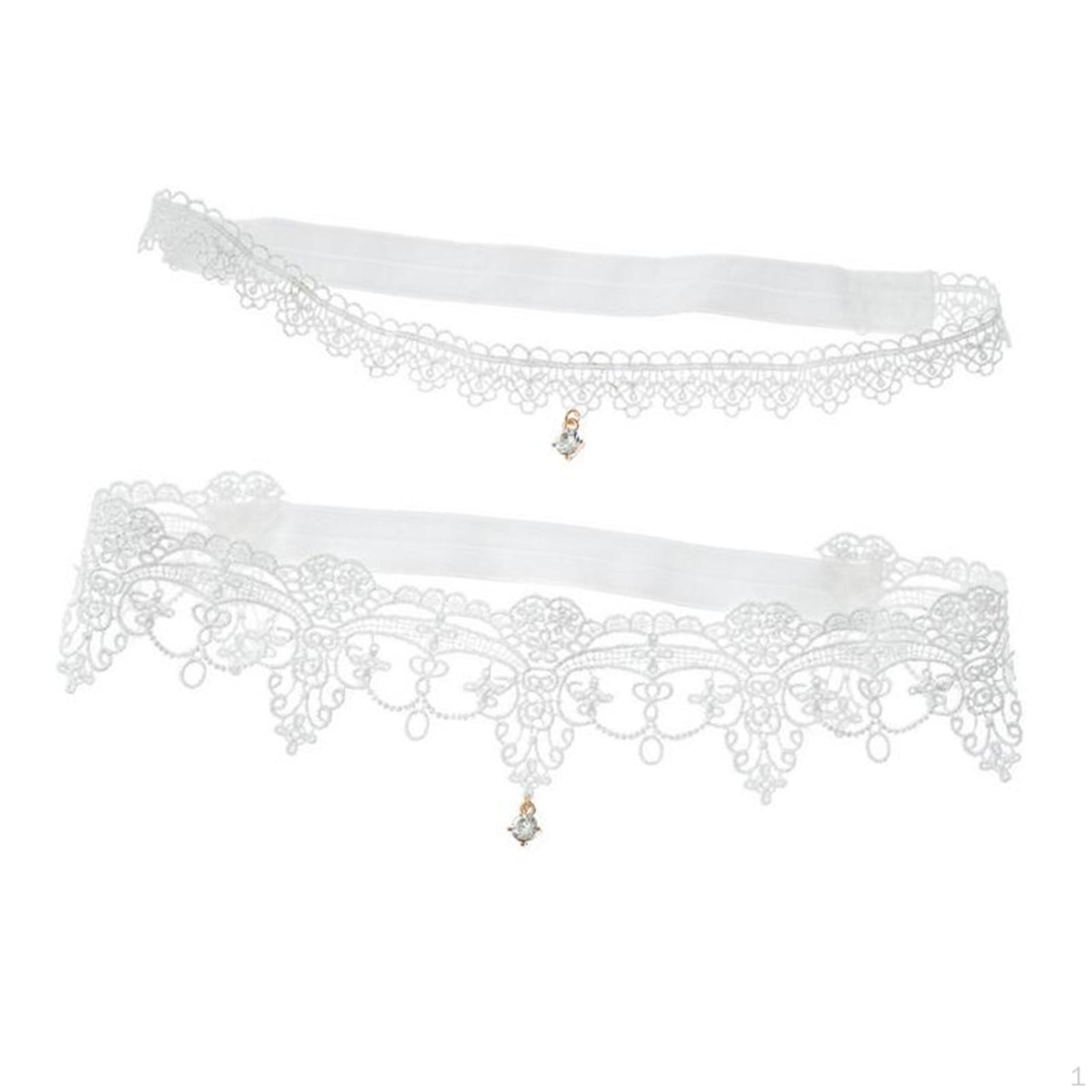 

2 шт., эластичные кольца на бедра, ремни, аксессуары для невесты White M