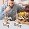 Manuální vodní pumpa STEM Vědecká sada Dětská Dřevěná 3D sada puzzle DIY Vzdělávací Věda Experimentální Projekty Řemesla Stavebnice Hračka Batole Kluci Dívky Dárek