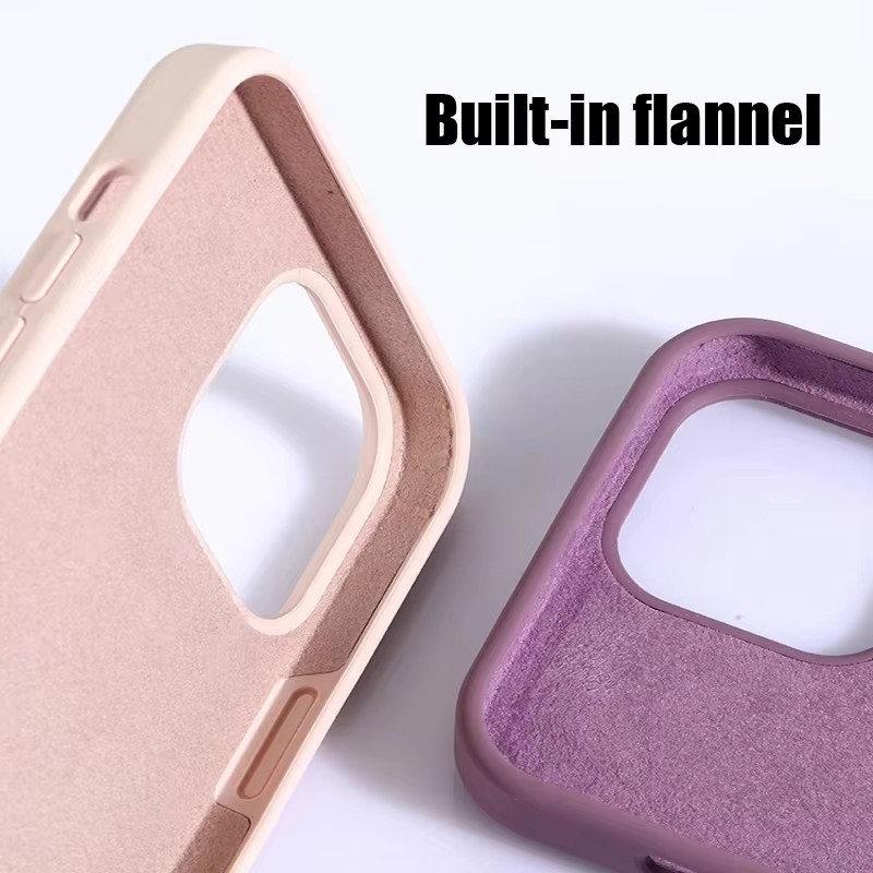 Luxusní tekuté silikonové pouzdro pro iPhone 13 14 15 Pro Max 11 12 Mini X XS XR Plus Ochrana fotoaparátu nárazuvzdorný kryt