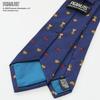Peanuts Snoopy Tie PN918308 Navy Blue SNOOPY Charlie Brown Brand Tie Character Gift