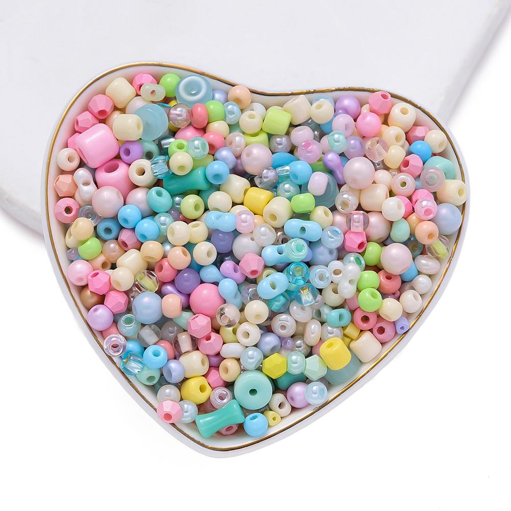 10g Marge rotunde din sticlă fațetată amestecate, distanțiere libere, sticlă de cristal, perle, articole pentru artizanat, pentru realizarea bijuteriilor, accesorii pentru brățări DIY