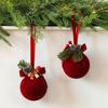 Nordic Bells Christmas Ornament Christmas Ball Hanging Pendant Christmas Tree Decorations for Home Decoration