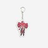 Portachiavi di Kasane Teto per Accessori Borsa Acrilico Idol Giapponese Ciondolo Portachiavi Catene Accessori Gioielli Amici FAN Regali