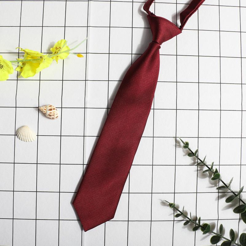 Jk Small Tie Female College Style Lazy Japanese Plaid Uniform Shirt Tie Student Ins Men'S And Women'S Short Styles Free Of Charge