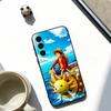 Monkey D. Luffy Phone Case For Samsung Galaxy A73,A72,A71,A70,A53,A52,A51,Others Soft Black Cover