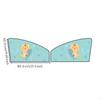 Attractive Car Window Shade, Sun Protection, Privacy, Portable, Foldable Cat and Fish Front Row Pair